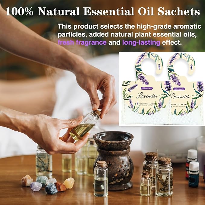 15 Packs Lavender Scented Sachets Bag - Image 2