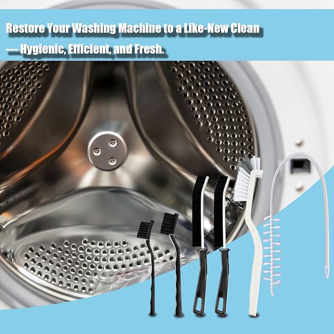 Washing Machine Cleaning Brush, Dryer Cleaning Brush, Crevice Brush - Image 5