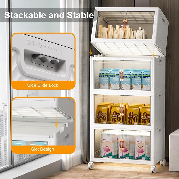 Extra Large Stackable Storage Bins - Image 2