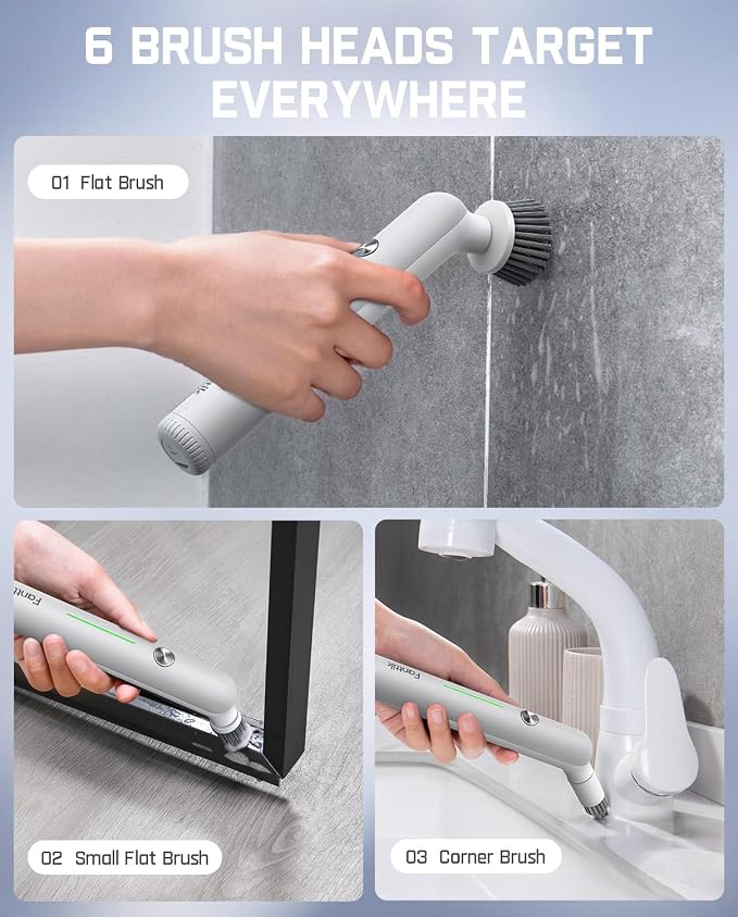 Fanttik G9 Nano Cordless Spin Scrubber - Image 5