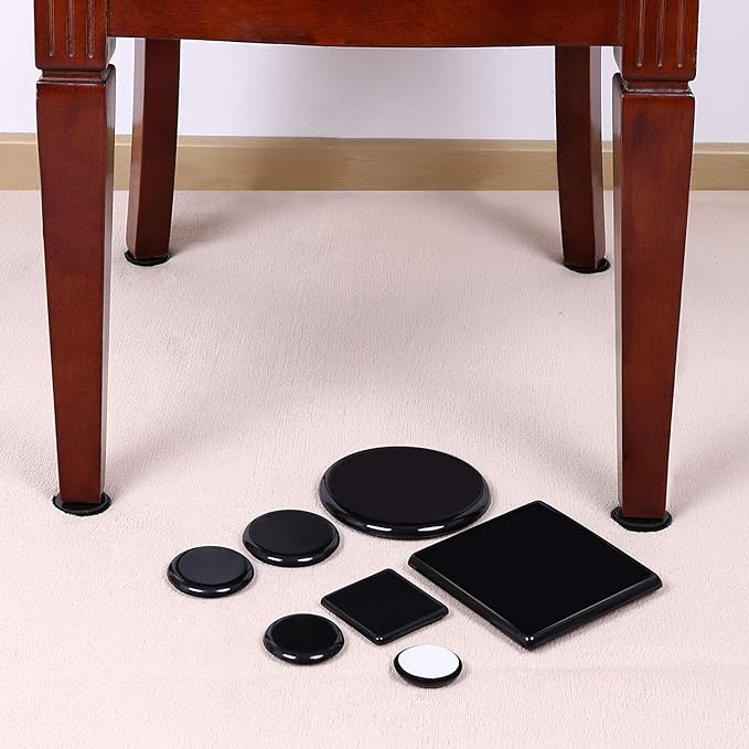 Ezprotekt 8 Pack Reusable Large Furniture Movers Sliders - Image 3