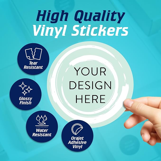 100 Custom Vinyl Stickers - Image 3