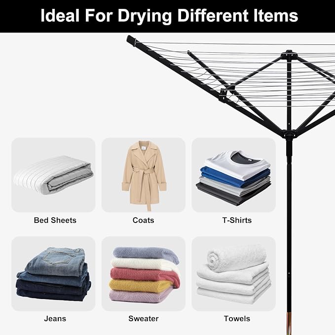 Umbrella Clothesline Outdoor - Image 7