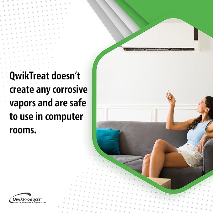 QwikTreat Condensate Pan Treatment Tablets, AC Drip Pan Tablets Air Conditioner - Image 4