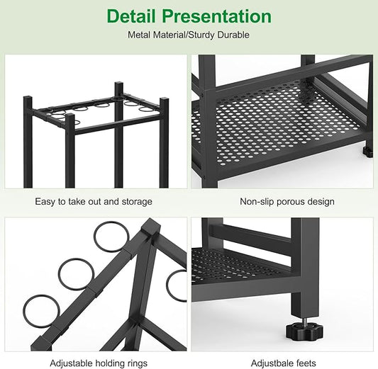 Dirza Garden Tool Organizer, Yard Tool Organizer - Image 2