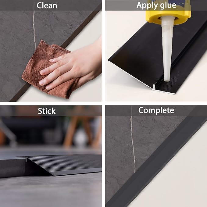 Gaahing Aluminum Floor Transition Threshold Strip, Bridge The Height Gap - Image 7