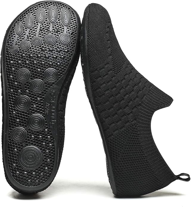 Adult Indoor House Slippers Socks Lightweight Non Slip Grip House Home Shoes - Image 3
