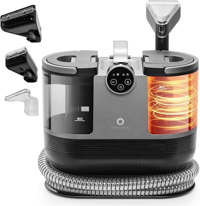 Airthereal S1 Carpet Cleaner Machine, Instant Heating Portable Upholstery Spot by Airthereal
