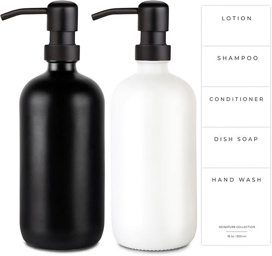 Emerson Essentials Soap Dispenser, Hands and Dishes Bottles, Kitchen Set by Emerson+Essentials