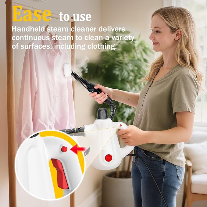 Pressurized Handheld Steam Cleaner - Image 4
