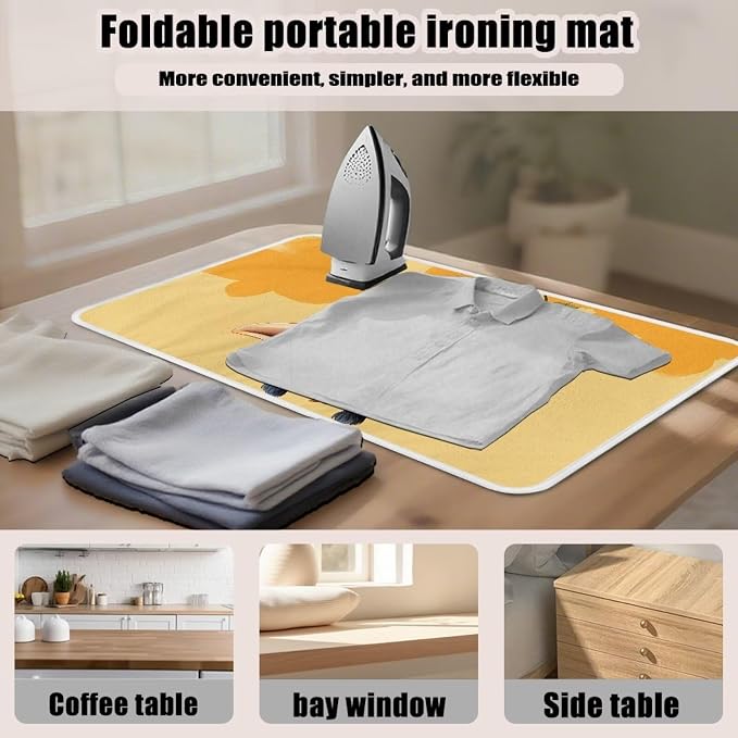 Funny Ironing Mat Portable Giraffe Ironing Pad - Image 6