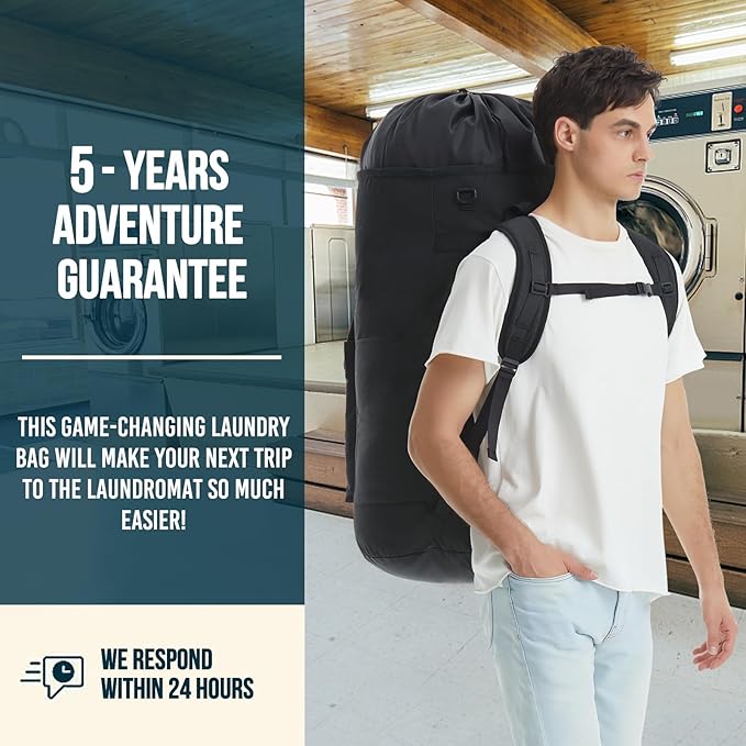 Laundry Bag Extra Large 115L, Laundry Backpack Bag, Laundry Bags Extra Large - Image 6