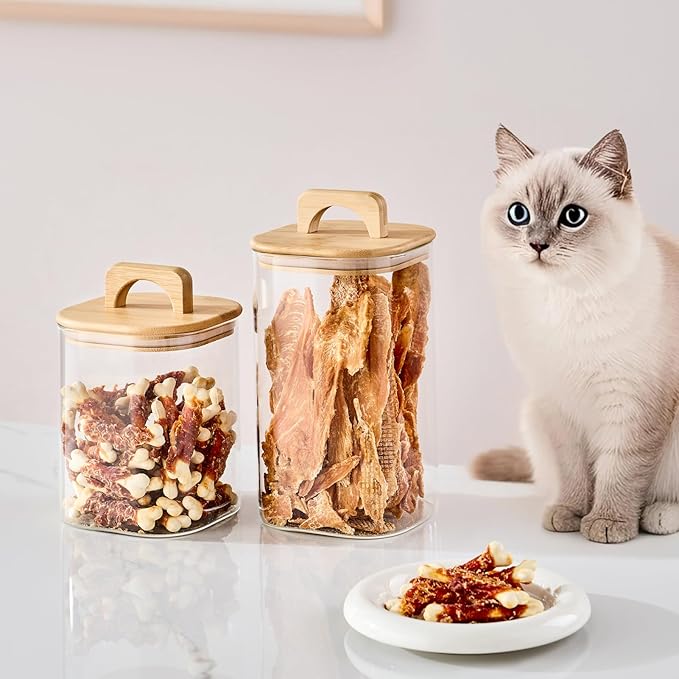 Sweejar 2 qt Glass Food Storage Jars - Image 4