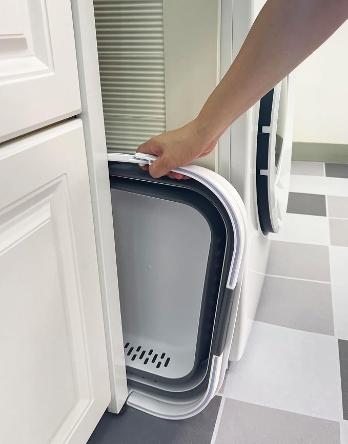 SAMMART 40L Collapsible Plastic Laundry Basket - Image 7