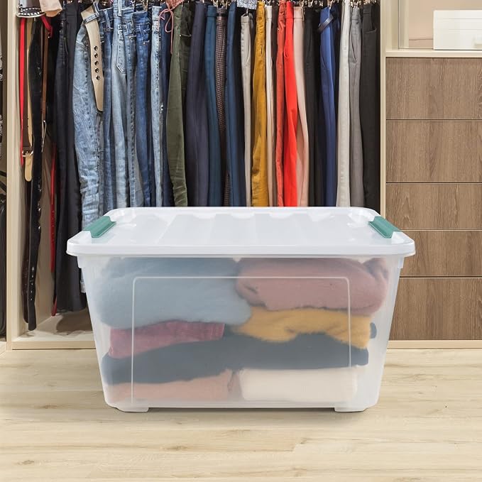 80 L Extra Large Plastic Storage Box - Image 3