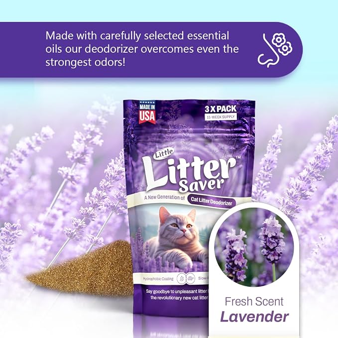 Little Litter Saver | a New Generation Of Cat Litter Box Deodorizer | Unique - Image 3
