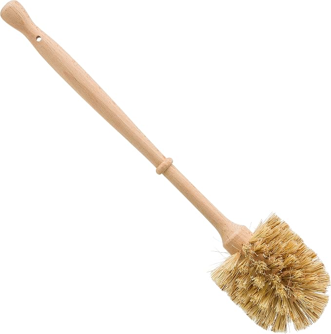REDECKER Stiff Union Fiber Toilet Brush by Redecker