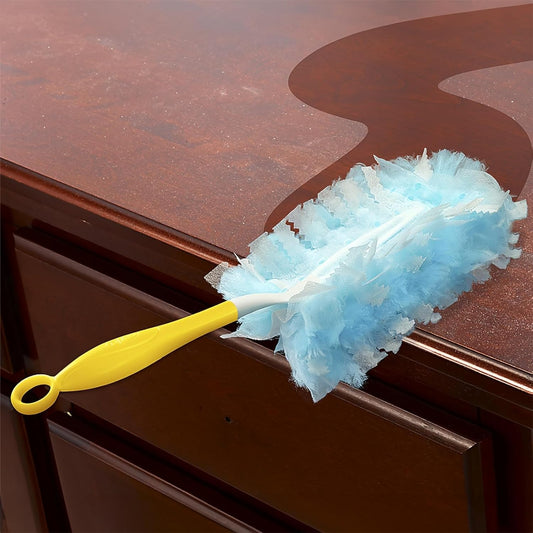 10PCS Electrostatic Microfiber Duster Refills Disposable Lint Free Design for Home, Furniture, Electronics, Fits Most Duster Heads, Blue