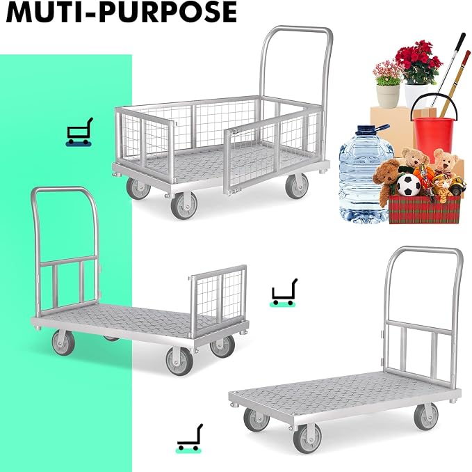 4-in-1 Platform Truck Cart - Image 2