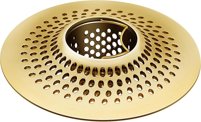 LKEYE Shower Drain Hair Catcher/Bathroom Drain Cover/Bathtub Drain by LEKEYE