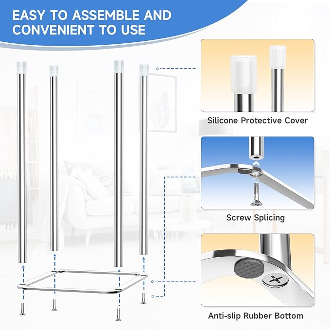 Water Bottle Drying Rack, Stainless Steel Bottle Dryer Rack, Baby Bottles Rack - Image 4