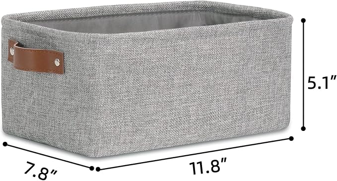 DULLEMELO Small Collapsible Fabric Basket - Image 4