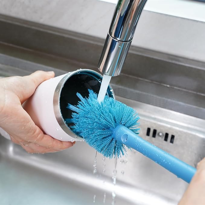 2-in-1 Bottle Cleaning Brush and Hidden Straw Brush, Long Handle Water Bottle - Image 7