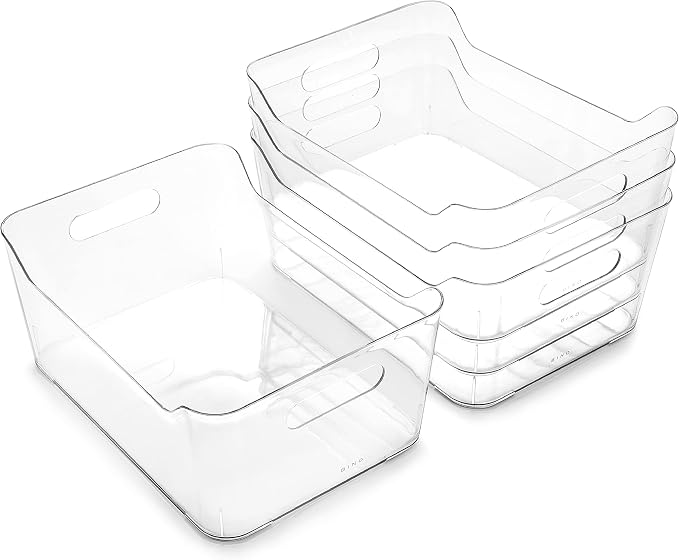 BINO | Plastic Organizer Bins, Large by BINO