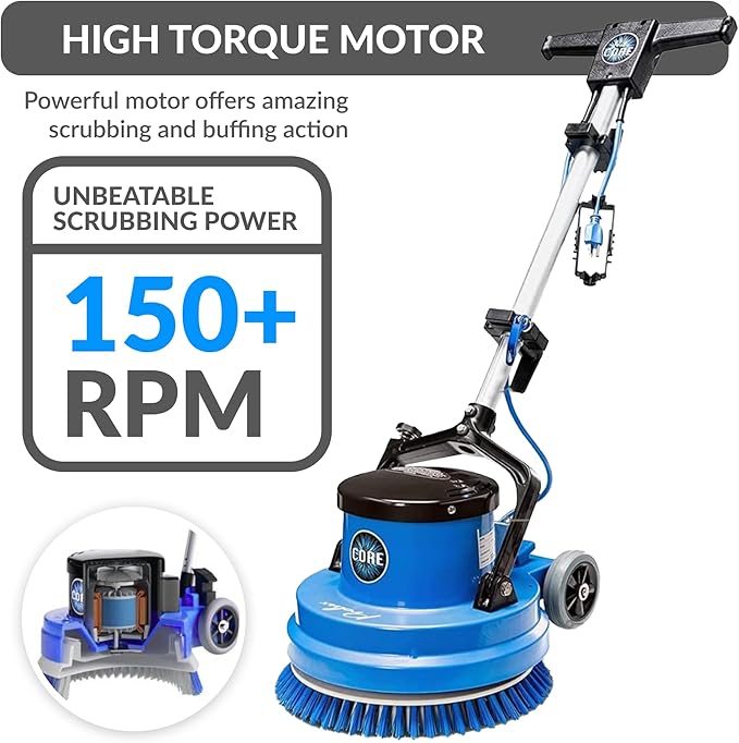 Prolux Core Heavy Duty 15 inch Floor Buffer Scrubber and Polisher Cleaning - Image 9