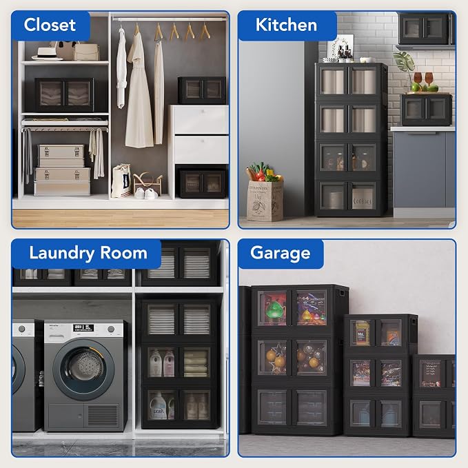 FLEXIMOUNTS 152 QT Stackable Storage Bins - Image 7