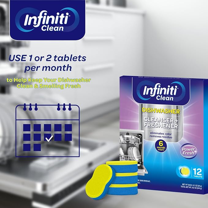 Dishwasher Cleaner and Deodorizer Tablets - Image 6