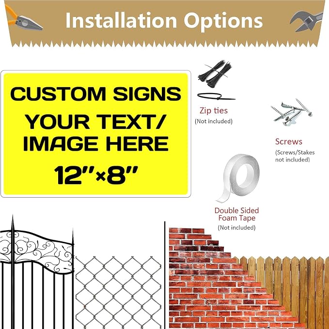 Personalized Aluminum Metal Signs - Image 5