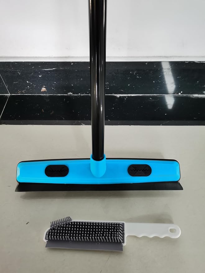 JEHONN Rubber Broom Carpet Rake Brush - Image 8