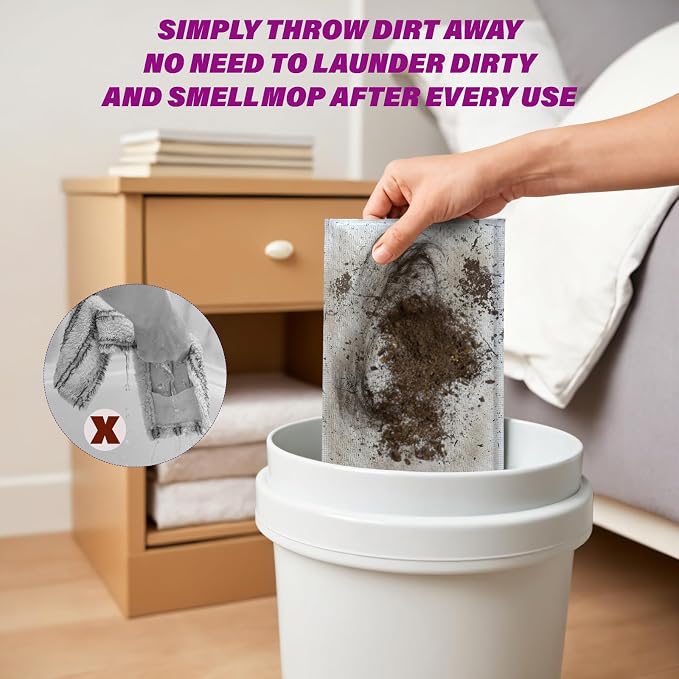 Wetjet Pads Refills, Absorbent for Household Cleaning & Suit All Multi-Surface - Image 5