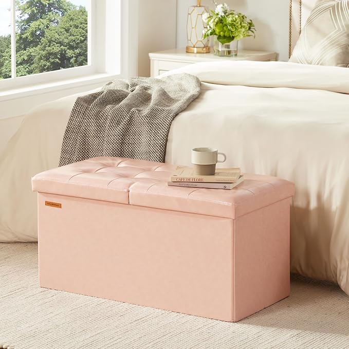 HAUSFRAU - 30 Inches Storage Ottoman Bench - Image 5
