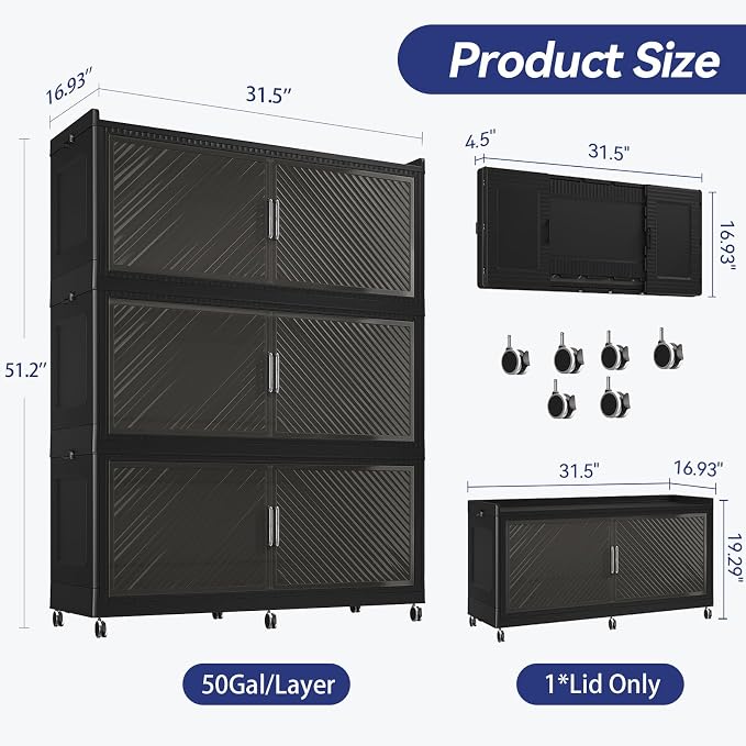 150GAL Extra Large Storage Bins - Image 2