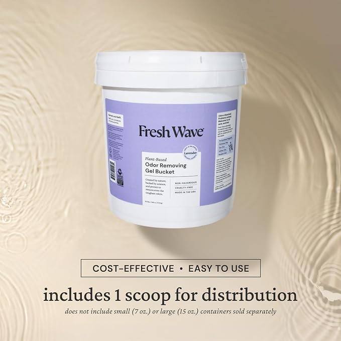 Fresh Wave Odor Removing Gel Bucket, 15.5 lb. | Lavender Scent Refill | Odor - Image 7