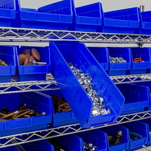 Akro-Mils 30120 Plastic Shelf Bins, Heavy Duty Storage Bins