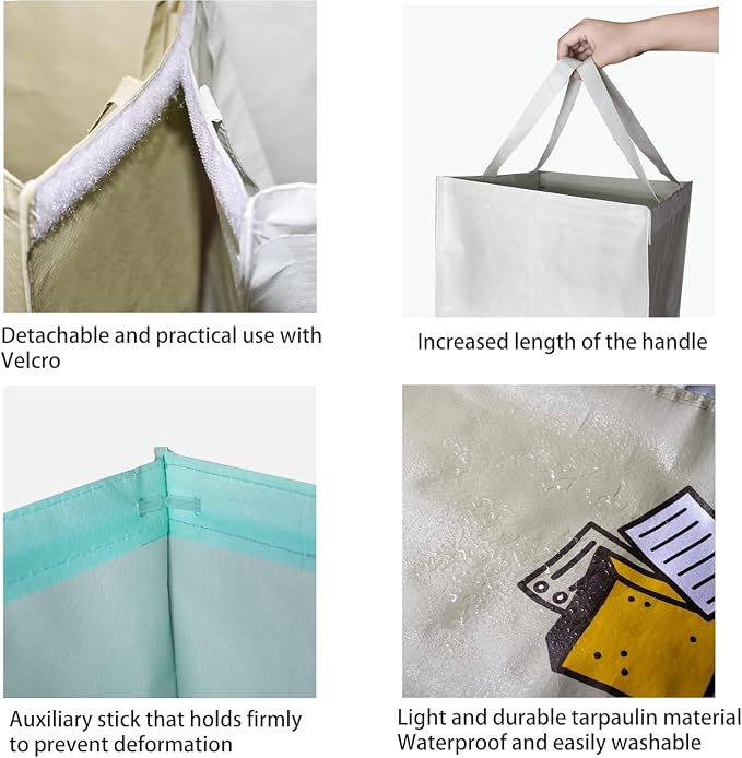 Recycling Bags, Separate Recycling Waste Bin Bags - Image 4