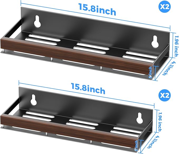 Walnut Magnetic Spice organizer - Image 3
