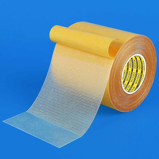 Double Sided Tape Heavy Duty, 3.2in x 33FT, Universal High Tack Strong Wall by MILEQEE
