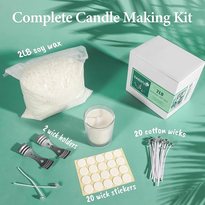 SAEUYVB Natural Soy Candle Wax and Soy Candle Wax - Image 2