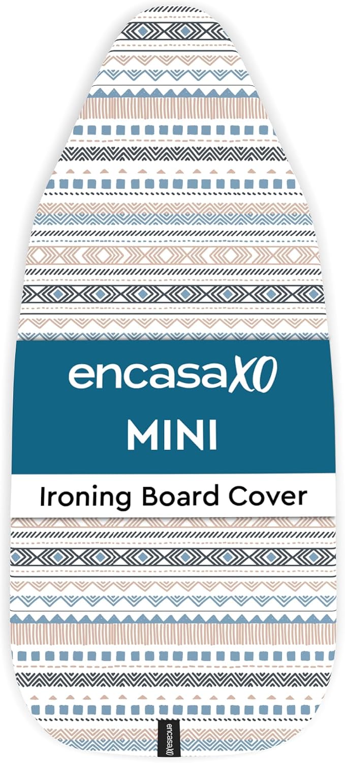 Encasa XO Ironing Board Cover and Pad 28"x12" by EncasaXO