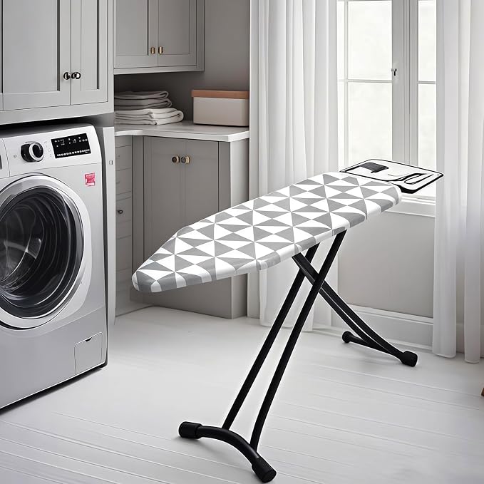 Ironing Board Cover with Two 5MM Thick Feltpads, Fits Standard Ironing Boards - Image 5