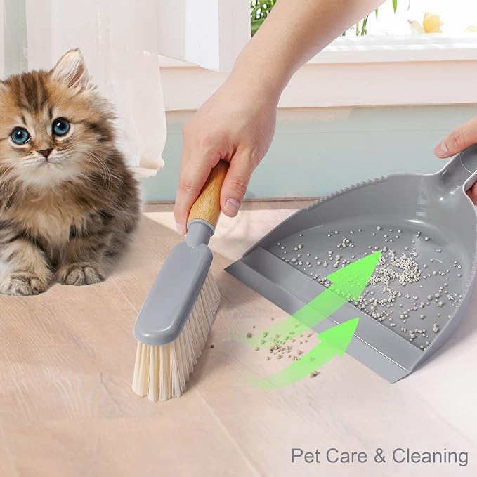 Small Dustpan and Brush Set - Image 2