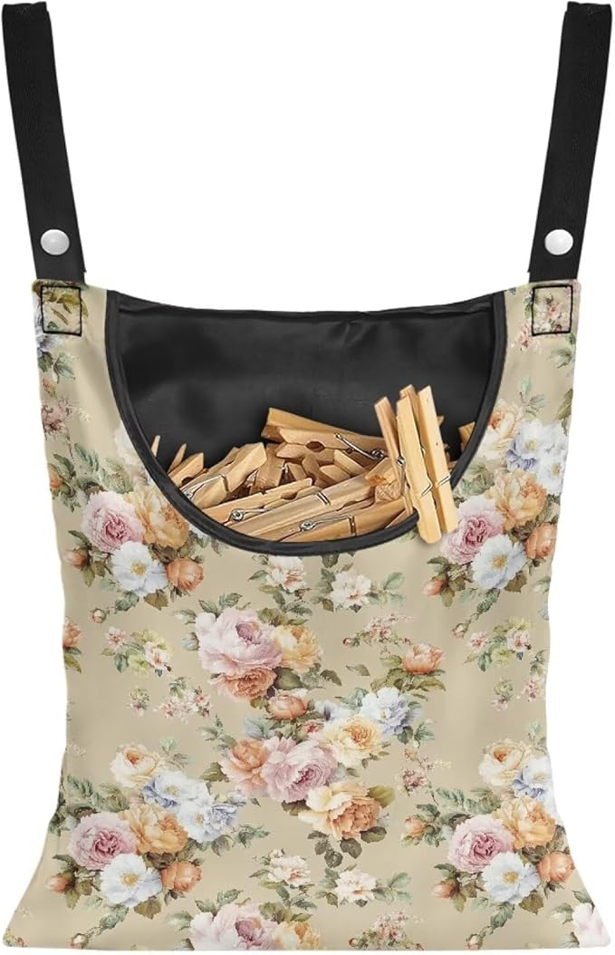 Clothespin Bag with Large Capacity by Unknown