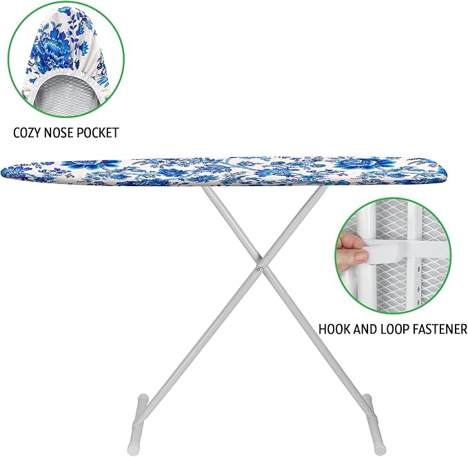 Ironing Board Cover and Pad 15x54 Inch Standard Ironing Board Cover - Image 5