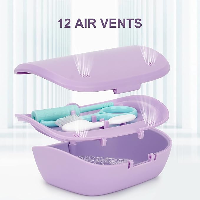 MURRI&MURRDI Retainer Case, Denture Bath Box - Image 4