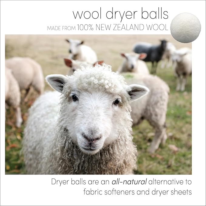 Three by Three Seattle Felt·Like·it!™ Wool Dryer Balls + Storage Bin: Reduce - Image 5