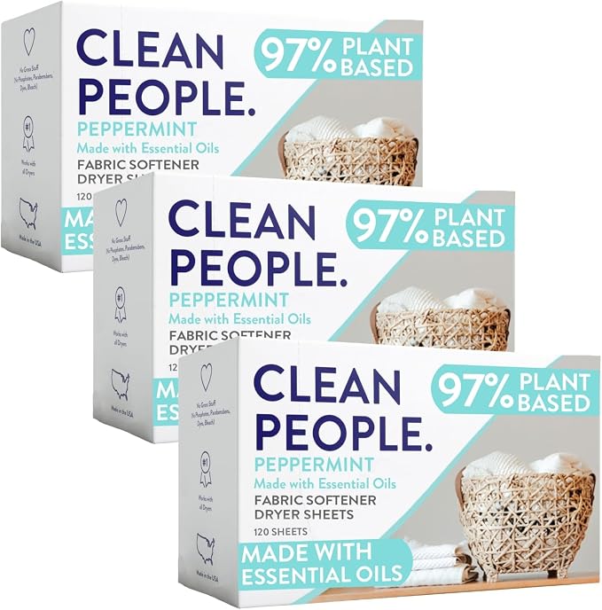 The Clean People Fabric Softener Sheets by CleanPeople